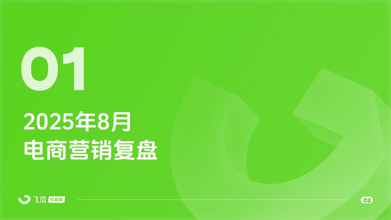 《2025年8月飞瓜抖音电商营销月报》