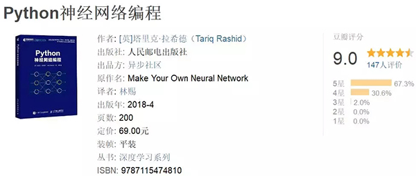 《Python神经网络编程》