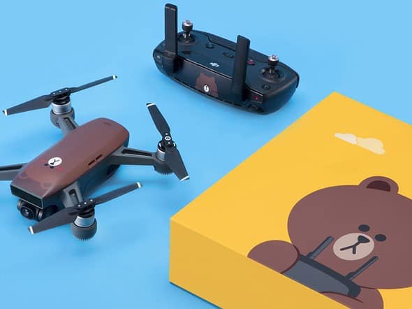 DJI x LINE Friends熊大航拍机