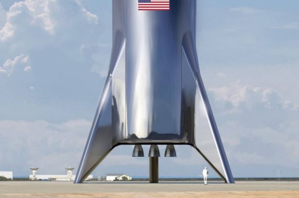 马斯克公开 SpaceX 太空船 Starship 设计概念图