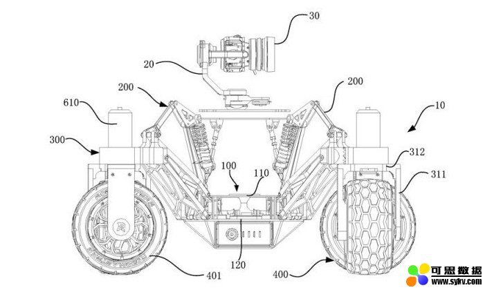 大疆全新“相机车”专利曝光：车身可调，超强防抖